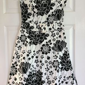 B. Smart, Size S, B&W cocktail dress